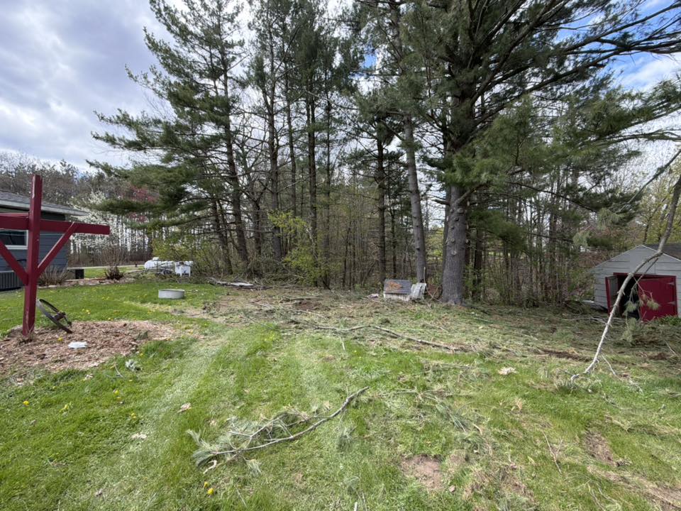After landscaping work Wausau WI